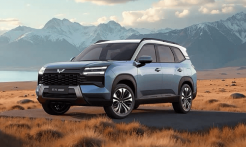 Внедорожник Wuling Starlight 560 от SGMW, замеченный перед запуском, будет доступен с силовыми агрегатами BEV, PHEV и ICE