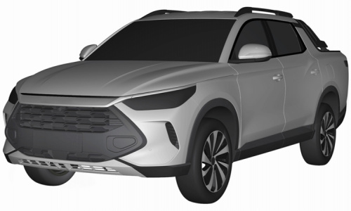 Новый пикап BYD подал заявку на получение патента в ЕС в преддверии своего мирового дебюта