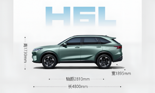 Официальные изображения GWM Haval H6L, вдохновленный концепцией Xiaolong Max