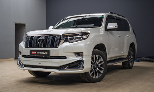 Установка динамической LED-подсветки в салон Toyota Land Cruiser Prado 2017–2020