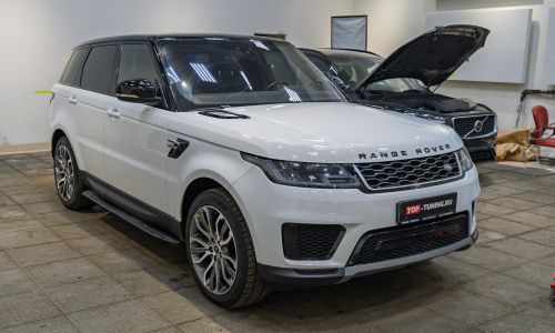 Установка доводчиков Smart Lock в двери Range Rover Sport 2017-2022