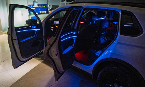 Динамическая LED-подсветка салона Volkswagen Tiguan II