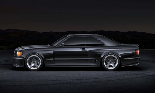 Этот классический Mercedes получил потрясающую модификацию V12 с широким кузовом