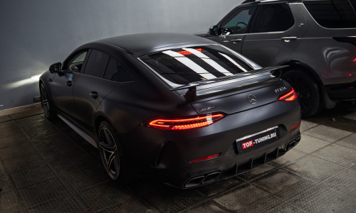 Ремонт заднего фонаря Mercedes-Benz AMG GT рестайлинг – не работал стоп-сигнал