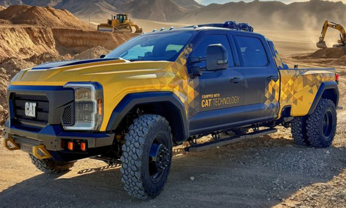 Пикап Caterpillar действительно существует, но это не то, на что надеялись люди