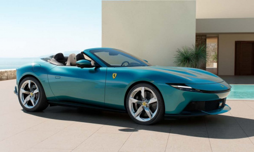 Новый Ferrari Amalfi Spider: великолепный спортивный автомобиль получил модификацию кабриолет