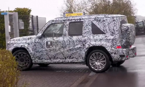 Замечен миниатюрный Mercedes G-класса, и он выглядит именно так, как вы себе представляли