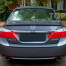 Защитная накладка Bastion на задний бампер для Honda Accord IX (седан)