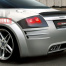 Задний бампер - Тюнинг на Audi TT 8N