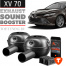 Активный звук выхлопной системы THOR на Toyota Camry XV70